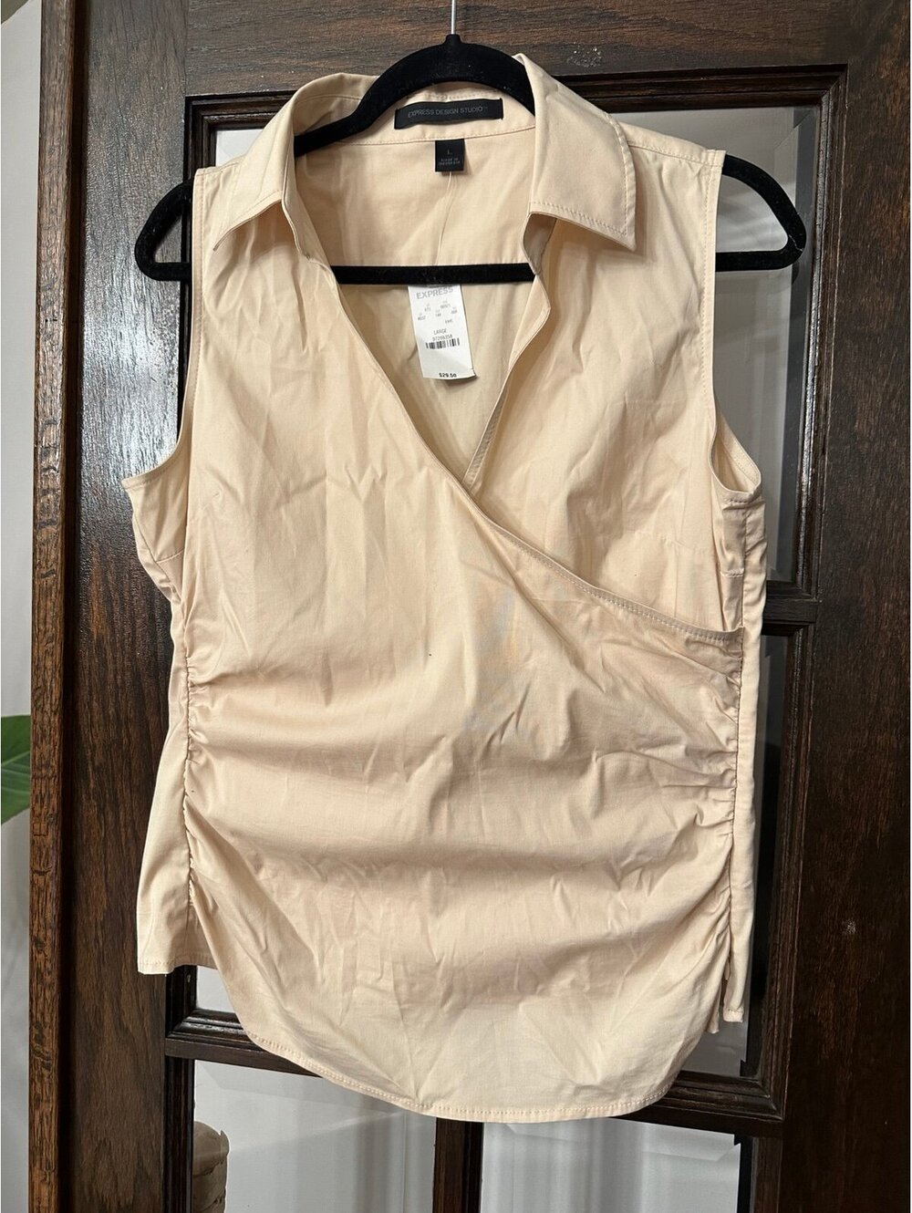 Express sleeveless blouse